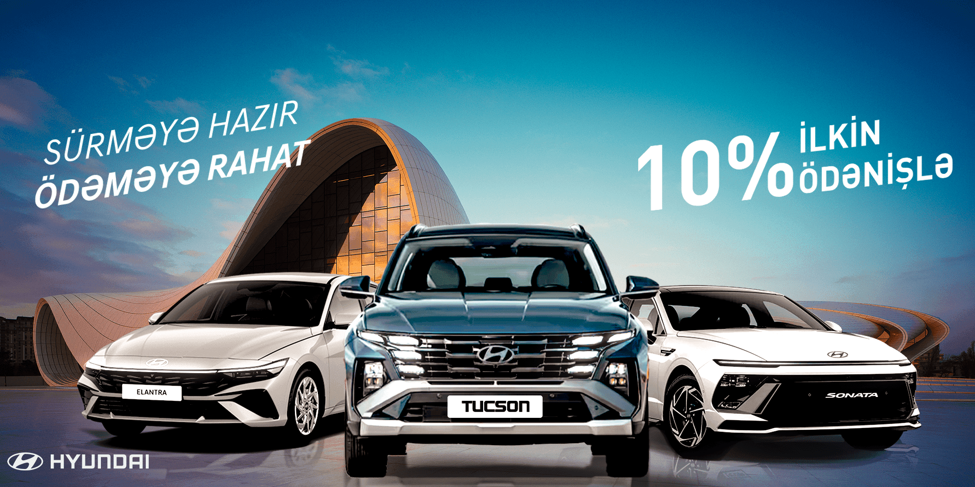 Hyundai Kredit kampaniyası - Sürməyə hazır, ödəməyə rahat!