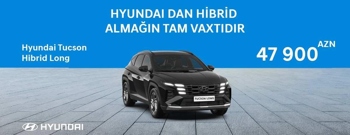 Hyundai-dan Hibrid almağın əsl vaxtıdır!
