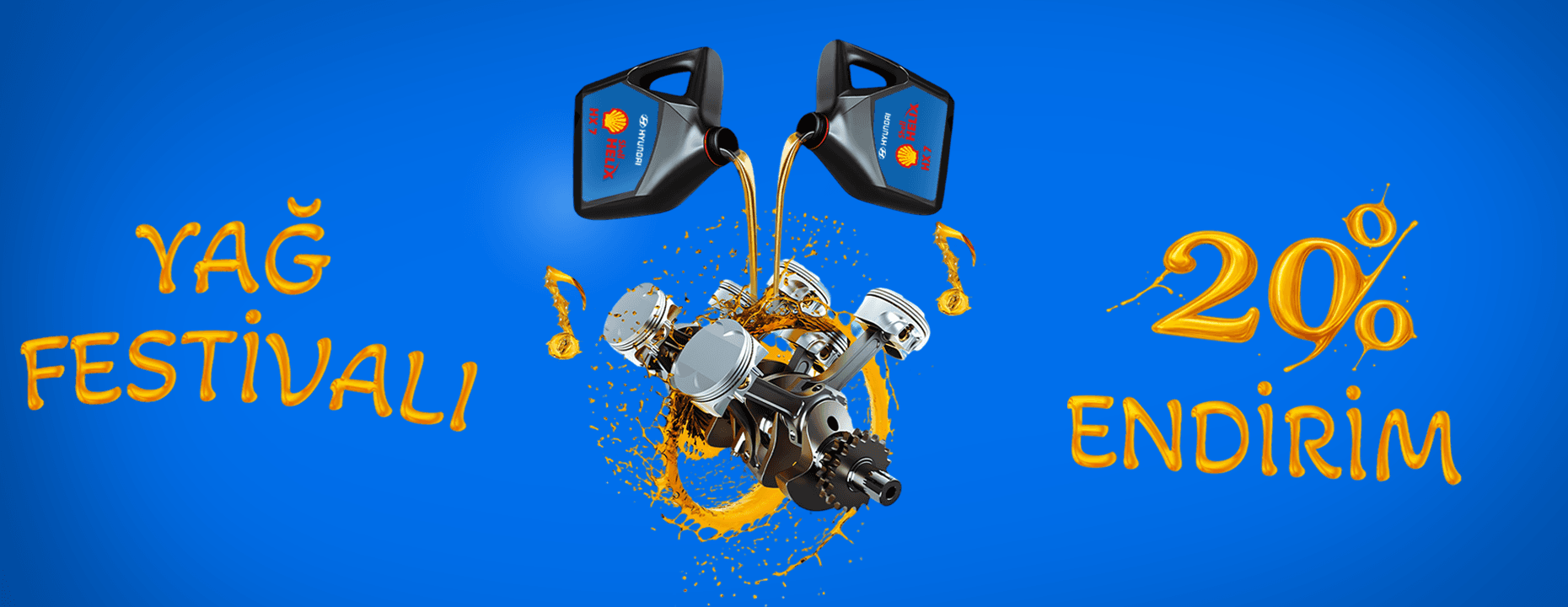Hyundai "Yağ Festivalı" ilə Avtomobilinizə Qayğı Göstərin və 20% Qənaət Edin!